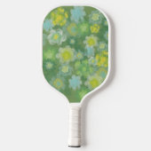 Waterverf van Floral Abstract zout Pickleball Paddle (Achterkant)