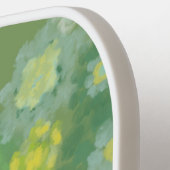 Waterverf van Floral Abstract zout Pickleball Paddle (Links Detail)