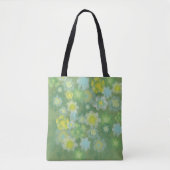 Waterverf van Floral Abstract zout Tote Bag (Voorkant)