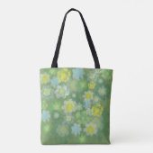 Waterverf van Floral Abstract zout Tote Bag (Achterkant)