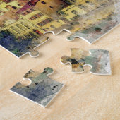 Waterverf van Florence dome italië middellandse ze Legpuzzel (Zijkant)