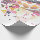 Waterverf van gekleurde Giraffe | Perfect geschenk Cadeaupapier (Hoek)