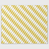 Waterverf van gele valleien cadeaupapier (Vlak)