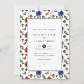 Waterverf van gember en zeemacht kaart (Voorkant)