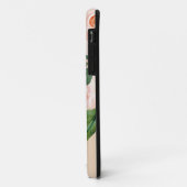 Waterverf van goudroze ivoor met Jouw naam Case-Mate iPhone Case (Achterkant/links)