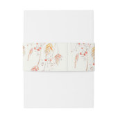 Waterverf van gras en bessen komt bij bruiloft uitnodigingen wikkel (Achterkant Voorbeeld)