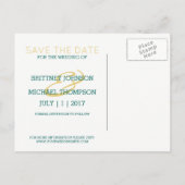 Waterverf van groene agaat | Het Briefkaart Datum (Achterkant)