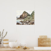 Waterverf van het American Samoa National Park Poster (Keuken)