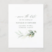 waterverf van het blad met de budgettaire bestemmi (Voorkant)