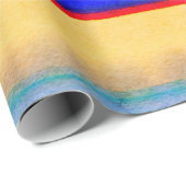 Waterverf van het bloeden Stripes tissuepapier Cadeaupapier (Rol Hoek)