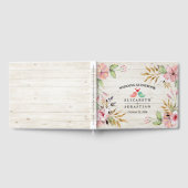 Waterverf van het bruiloft van het Guestbook Gastenboek (Volledig)