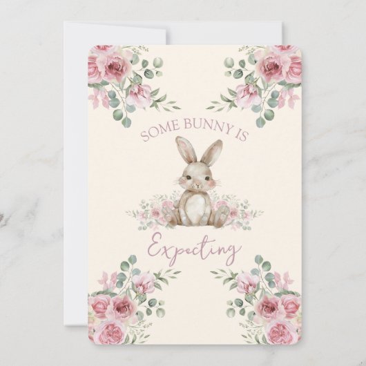 Waterverf van het Bunny Woodland Forest Kaart (Achterkant)