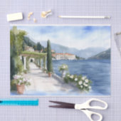 Waterverf van het Comomeer Tissuepapier (Craft)