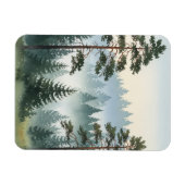 Waterverf van het dennenbos magneet (Horizontaal)
