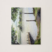 Waterverf van het district Cumbria van het meer va Legpuzzel (Verticaal)