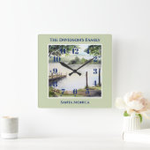 Waterverf van het district Cumbria van het meer va Vierkante Klok (Huis)