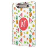 Waterverf van het fruitpatroon klembord (Links)