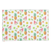 Waterverf van het fruitpatroon kussensloop (Voorkant-Rechts)