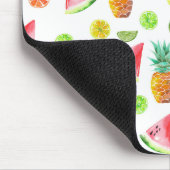 Waterverf van het fruitpatroon muismat (Hoek)