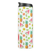 Waterverf van het fruitpatroon thermosbeker (Geroteerd rechts)