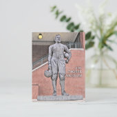 Waterverf van het Jim Thorpe Museum in Oklahoma Briefkaart (Staand voorkant)