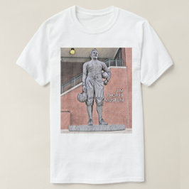 Waterverf van het Jim Thorpe Museum in Oklahoma T-shirt