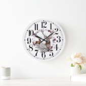 Waterverf van het land grote klok (Huis)