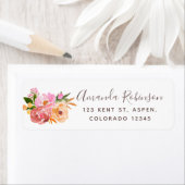 Waterverf van het lenteviendrik etiket (Insitu)