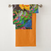 Waterverf van het leven dans Joy Love Art Bad Handdoek (Insitu)