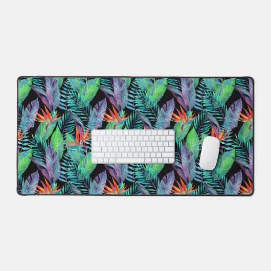 Waterverf van het paradijs bureaumat (Keyboard & Muis)