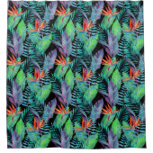 Waterverf van het paradijs douchegordijn (Voorkant)