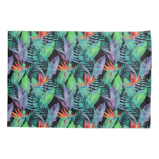 Waterverf van het paradijs kussensloop (Achterkant-Links)