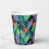 Waterverf van het paradijs papieren bekers (Voorkant)