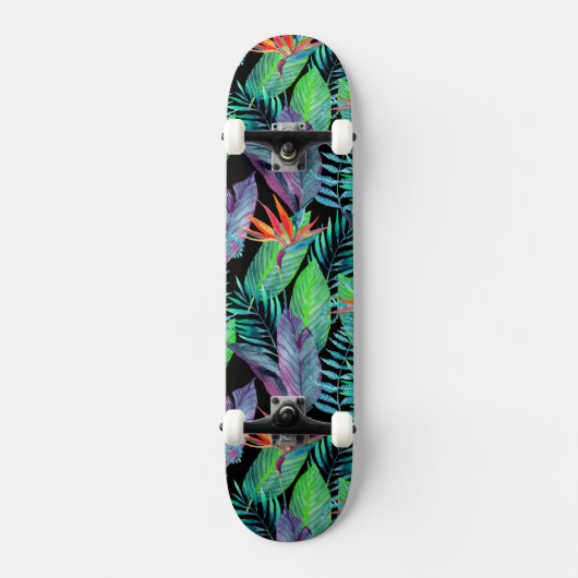 Waterverf van het paradijs skateboard (Voorkant)