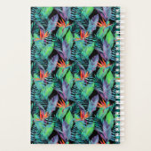 Waterverf van het paradijs | Voeg je Initiaal toe Planner (Achterkant)