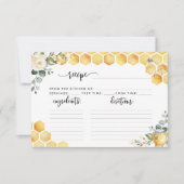 Waterverf van het recept voor vrijgezellenfeest bi (Voorkant)