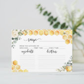 Waterverf van het recept voor vrijgezellenfeest bi (Staand voorkant)