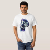 Waterverf van het Shirt van Corso Gift Dog T-Shirt (Voorkant volledig)