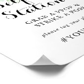 Waterverf van het station van Eucalyptus Greenery  Poster (Hoek)