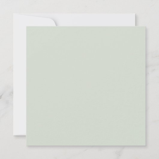 Waterverf van het voorjaar save the date (Achterkant)