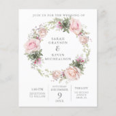 Waterverf van het voorjaar van Floral Flyer (Voorkant)