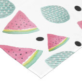Waterverf van het watermelonpatroon met handbeschi korte tafelloper (Hoek)