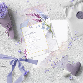 Waterverf van het Wildflower Wedding Bridal Sh Per