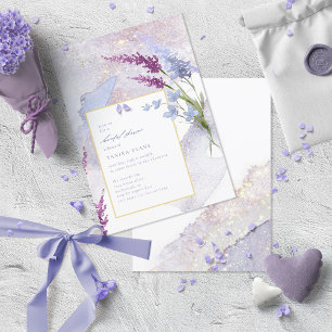 Waterverf van het Wildflower Wedding Bridal Sh Per
