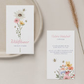 Waterverf van honingbijen Wildbloemen HoningBoerde Visitekaartje