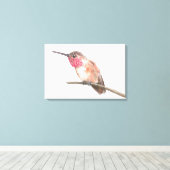 Waterverf van kalkoenen canvas afdruk (Insitu (Houten vloer))