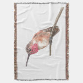 Waterverf van kalkoenen deken (Voorkant Verticaal)