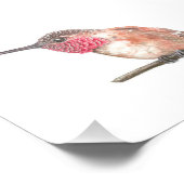 Waterverf van kalkoenen foto afdruk (Hoek)