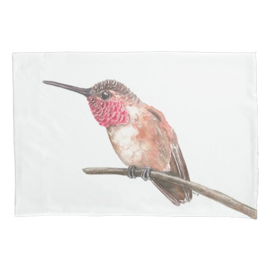 Waterverf van kalkoenen kussensloop (Voorkant)