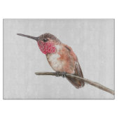 Waterverf van kalkoenen snijplank (Voorkant)